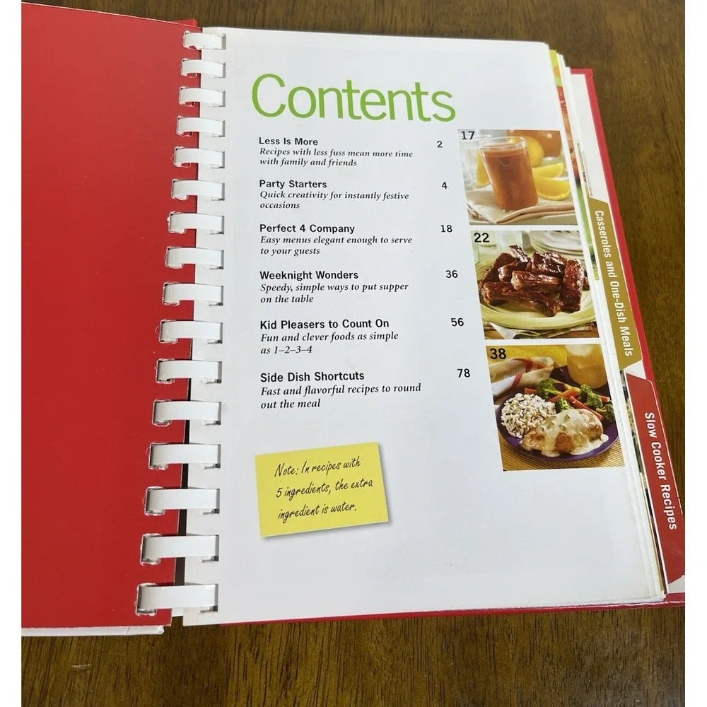 Campbell's 3 Books in‎ 1: 4 Ingredients or Less/Casseroles and One-Dish Meal